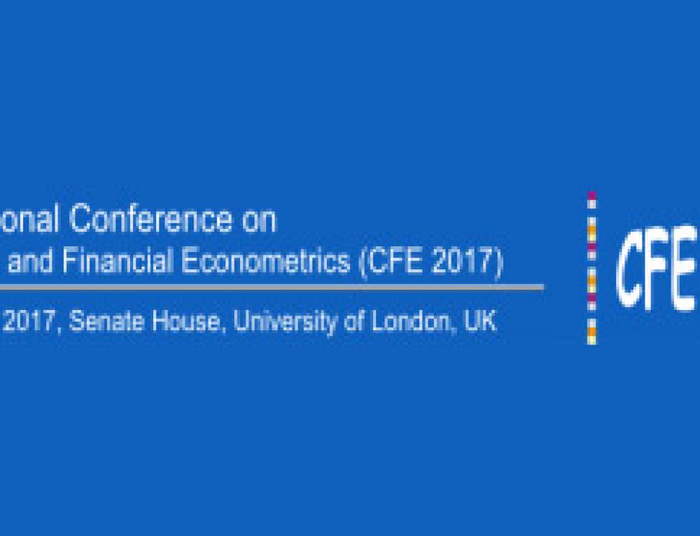 11th International Conference on Computational and Financial Econometrics (CFE 2017), University of London, 16-18 December 2017