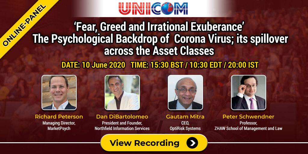 Fear, Greed and Irrational Exuberance: The Psychological Backdrop of Coronavirus; Its Spill Over Across the Asset Classes
